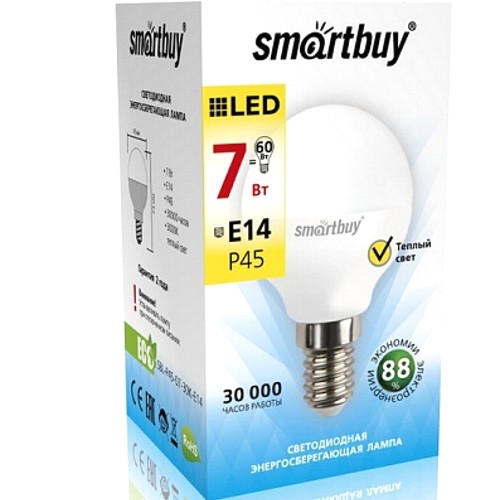  Светодиодная (LED) Лампа Smartbuy 